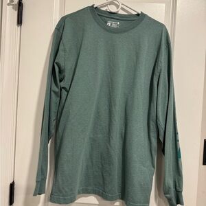 Carhartt Men's Teal Long Sleeve Shirt